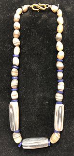 Middle Eastern Banded Agate Necklace 