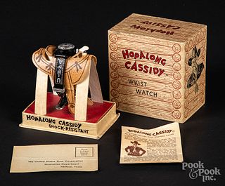 Hopalong Cassidy wristwatch, in original box