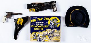 Boxed Rin Tin Tin 101st Cavalry Outfit, 1955