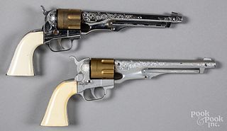 Two Hubley toy guns