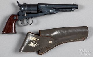 Nichols model 61 cap gun and Civil War holster