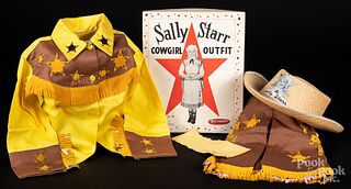 Boxed Plamaster Sally Starr cowgirl outfit