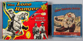 Three Lone Ranger items