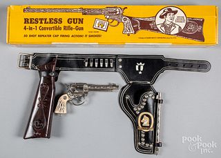 Boxed Restless Gun 4 in 1 Convertible Rifle Gun
