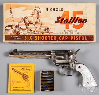 Boxed Nichols Stallion 45 cap gun