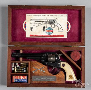 Hubley Remington .36 Civil War Centennial cap gun