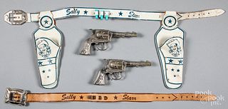 Sally Starr double set of cap guns