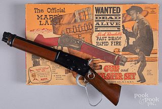 Mare's Laig Wanted Dead or Alive Gun & Holster se