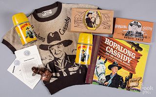 Group of Hopalong Cassidy collectibles