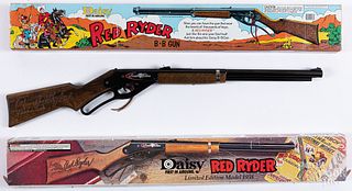 Two Boxed Daisy Red Ryder BB guns