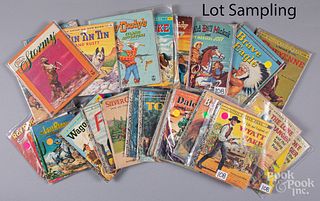Group of western theme books