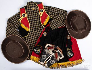 Boxed Roy Rogers/Dale Evans cowgirl outfit