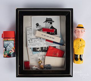 Group of Dick Tracy collectibles