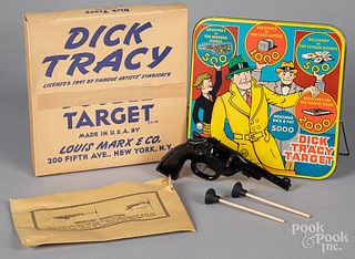Boxed Marx tin lithograph Dick Tracy Target