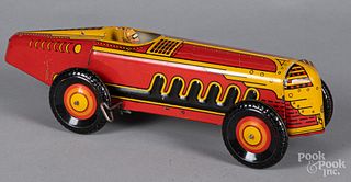 Marx tin lithograph wind-up open wheel racer
