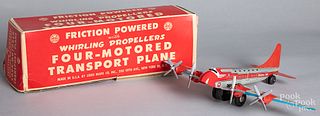 Boxed Marx tin lithograph friction toy