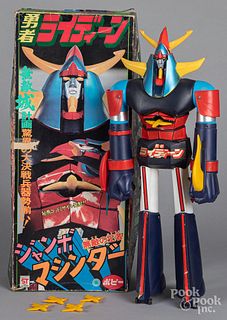 Large Japanese boxed Shogun Raydeen figure