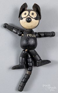 Jointed wood Felix the Cat