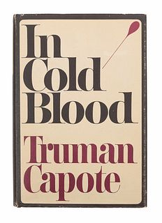 CAPOTE, Truman (1924-1984). In Cold Blood. New York: Random House, 1965.