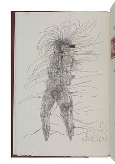 [FINE PRESS & LIVRE D'ARTISTE]. -- BASKIN, Leonard (1922-2000), illustrator. -- GUNN, Thom (1929-2004). Mandrakes. London: Rainbow Press, [1973]. 