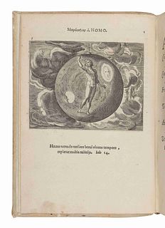 HAECHT GOIDTSENHOVEN, Laurens van (1527-1603). Mikrokosmos. Parvus Mundus. Antwerp: Gerard de Jode, 1584.
