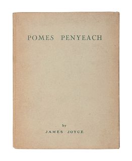 JOYCE, James (1882-1941). Pomes Penyeach. Paris: Shakespeare and Company, 1927.
