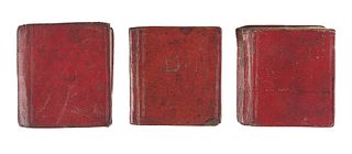 [MINIATURE BOOKS]. -MILLS, Alfred (1776-1833). A group of 3 works by Mills, comprising:
