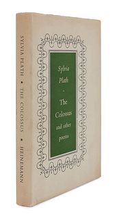 PLATH, Sylvia (1932-1963). The Colossus and other poems. London: Heinemann, 1960. 