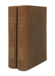 PRESCOTT, William H. History of the Conquest of Peru. New York: Harper and Brothers, 1847.