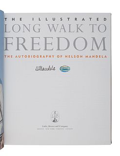 MANDELA, Nelson (1918-2013). The Illustrated Long Walk to Freedom. Boston, New York, Toronto, London: Little, Brown and Company, 1996. 