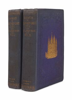 [MORMONISM]. REMY, Jules (1826-1893) and Julius BRENCHLEY (1816-1873). A Journey to Great-Salt-Lake City...With a Sketch of the History, Religion and 