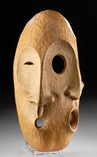 Inupiak Larry "Ulaaq" Ahvakana Wood Spirit Mask, 1983
