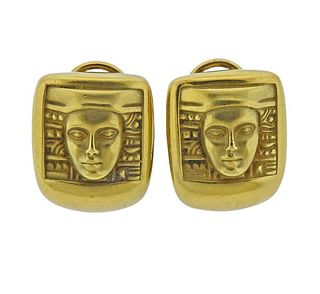 Kieselstein Cord Women Of The World Collection Gold Earrings