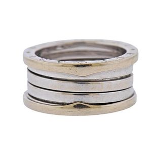 Bvlgari Bulgari B.Zero1 18K Gold Band Ring Size 57