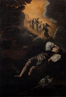 Da Domenico Fetti, secolo XVIII - Dream of Jacob