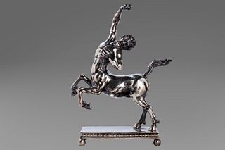 Centaur in silver, 19th century