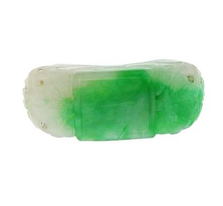 Carved Jade Jewelry Element 