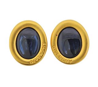 Vintage Givenchy Resin Clip- On Earrings