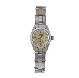 Rolex 1950s Stainless Steel Watch ref. 6504