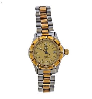 Tag Heuer Two Tone Steel Watch 964.008