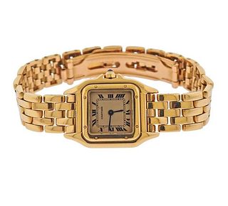 Cartier Panthere 18k Gold Lady&#39;s Watch CO1017