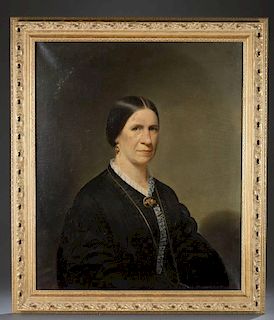 Mid 19th century Portraits of a Man and Women