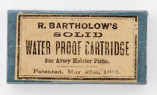R. Bartholow's Solid Proof Cartridge 