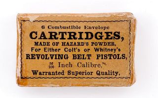 Full Pack of 6 Combustible Skin Cartridges By Hazard Powder Company 