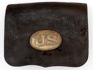 Model 1861 .69 Caliber Cartridge Box with US Plate 