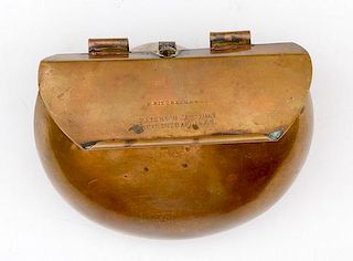 B. Kittredge & Co. Civil War Copper Cartridge Box 