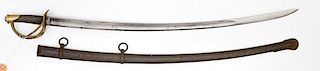 US Civil War Model 1840 Heavy Cavalry Sword by Ames 