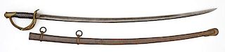 US Civil War Model 1860 Light Cavalry Sword By Mansfield & Lamb 