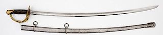 US Civil War Model 1860 Light Cavalry Sword by Ames 