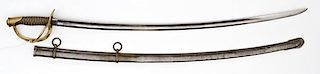 U.S. Civil War Model 1860 Cavalry Sword 